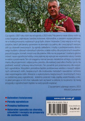 Wpływ Księżyca 2023. Poradnik ogrodniczy z kalendarzem na cały rok - Witold Czuksanow [KSIĄŻKA]