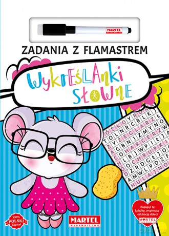 Wykreślanki słowne. Zadania z flamastrem - Katarzyna Michalec [KSIĄŻKA]