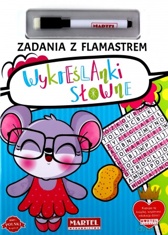Wykreślanki słowne. Zadania z flamastrem - Katarzyna Michalec [KSIĄŻKA]