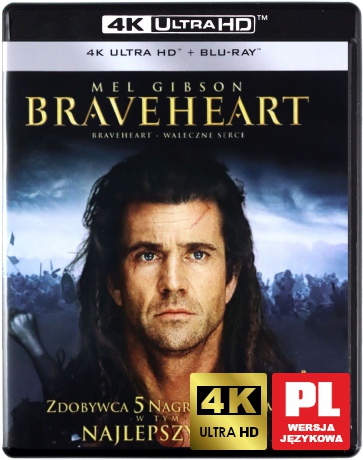 Braveheart - Waleczne serce [Blu-Ray 4K]+[Blu-Ray]