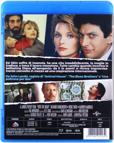 Into the Night (Ucieczka w noc) [Blu-Ray]