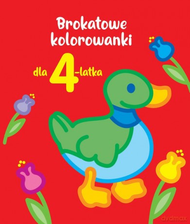 Brokatowe kolorowanki dla 4-latka [KSIĄŻKA]