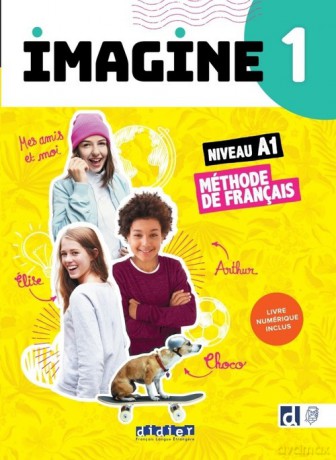 Imagine 1 livre Methode de francais A1 - Marie-Noelle Cocton [KSIĄŻKA]