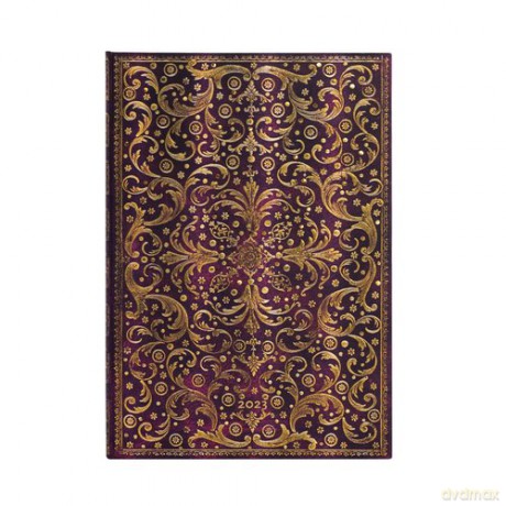 Kalendarz Paperblanks 2023 Aurelia Grande Tygodniowy VER [KALENDARZ]