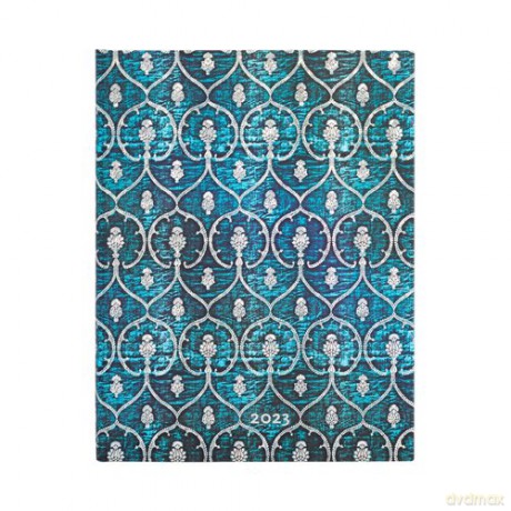 Kalendarz Paperblanks 2023 Blue Velvet Ultra Tygodniowy [KALENDARZ]