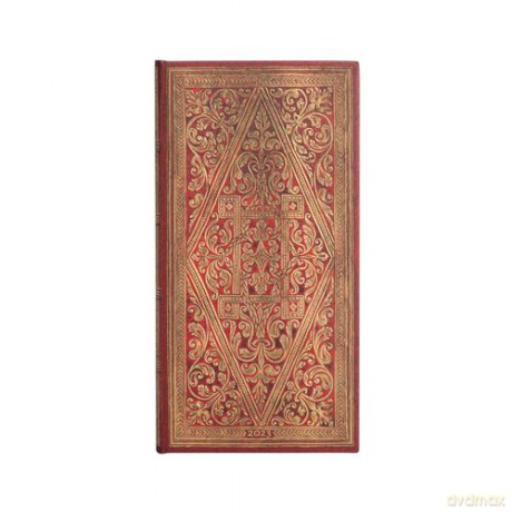 Kalendarz Paperblanks 2023 Golden Pathway Slim Tygodniowy [KALENDARZ]