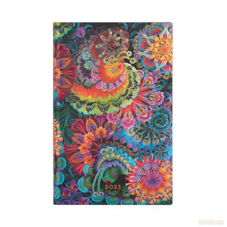 Kalendarz Paperblanks 2023 Moonlight Flexi Maxi Tygodniowy [KALENDARZ]