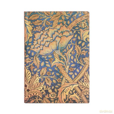 Kalendarz Paperblanks 2023 Morris Windrush Flexi Midi Tygodniowy [KALENDARZ]