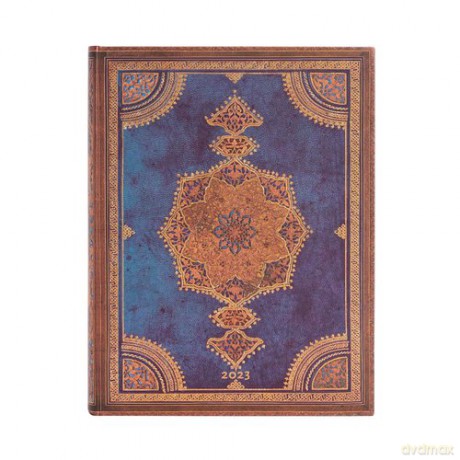 Kalendarz Paperblanks 2023 Safavid Indigo Ultra Dzienny [KALENDARZ]