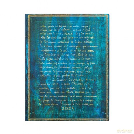 Kalendarz Paperblanks 2023 Verne, Twenty Thousand Leagues Flexi Ultra Dzienny [KALENDARZ]