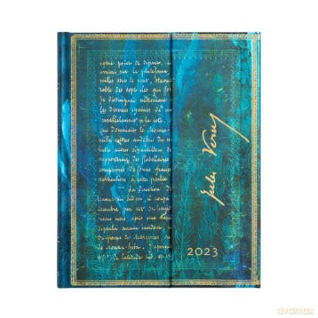 Kalendarz Paperblanks 2023 Verne, Twenty Thousand Leagues Ultra Tygodniowy [KALENDARZ]