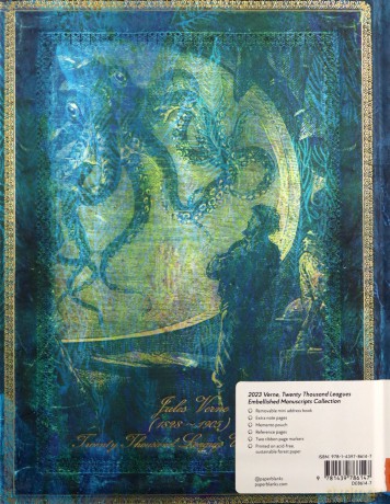 Kalendarz Paperblanks 2023 Verne, Twenty Thousand Leagues Ultra Tygodniowy VER [KALENDARZ]