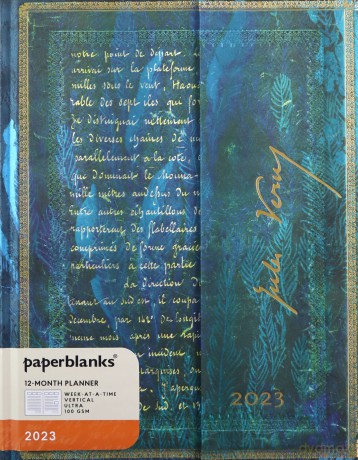 Kalendarz Paperblanks 2023 Verne, Twenty Thousand Leagues Ultra Tygodniowy VER [KALENDARZ]
