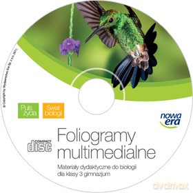 Foliogramy multimedialne na płycie CD-ROM do części trzeciej serii Puls życia oraz Świat biologii