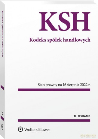 Kodeks spółek handlowych. Przepisy [KSIĄŻKA]