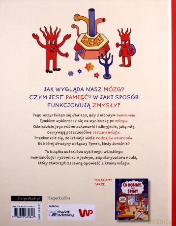 Wycieczka po mózgu Akademia mądrego dziecka Chcę wiedzieć więcej - Matteo Farinella [KSIĄŻKA]