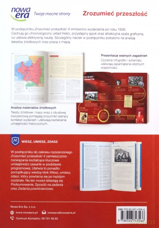 Zrozumieć przeszłość 4 Podręcznik Zakres rozszerzony - Robert Śniegocki, Agnieszka Zielińska [KSIĄŻKA]
