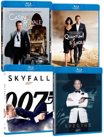 007 James Bond Daniel Craig Kolekcja [5xBlu-Ray]