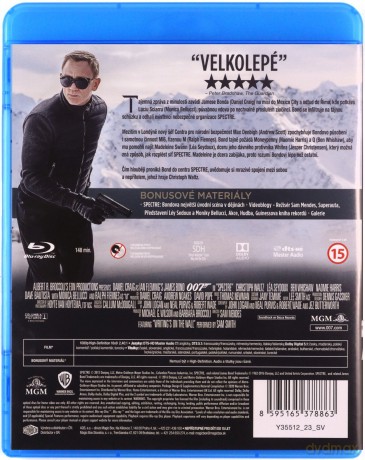 007 James Bond Daniel Craig Kolekcja [5xBlu-Ray]