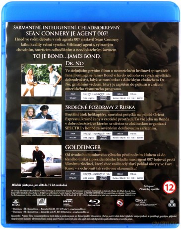 007 James Bond Sean Connery Kolekcja [6xBlu-Ray]
