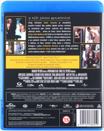 Być jak John Malkovich [Blu-Ray]