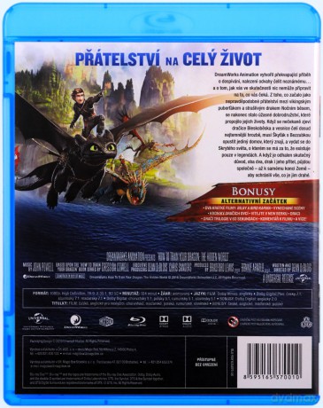 Jak wytresować smoka 3 [Blu-Ray]