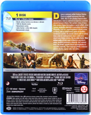 John Carter [Blu-Ray]