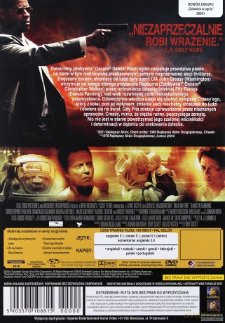 Człowiek w ogniu (polski lektor) [DVD]