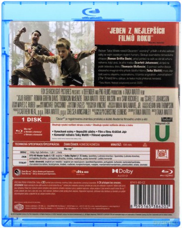 Jojo Rabbit [Blu-Ray]