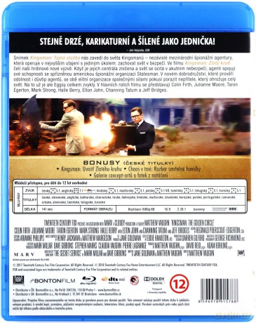 Kingsman: Złoty Krąg [Blu-Ray]