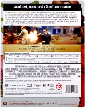 Kingsman: Złoty krąg (steelbook) [Blu-Ray]