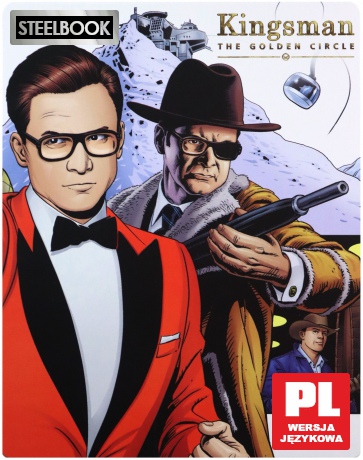 Kingsman: Złoty krąg (steelbook) [Blu-Ray]