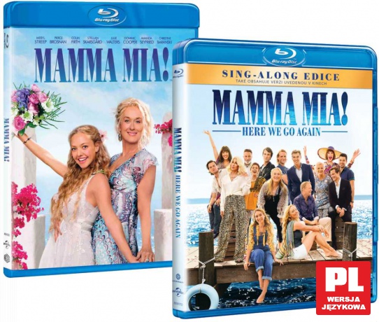 Mamma Mia 1-2 [2xBlu-Ray]