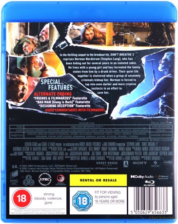 Nie oddychaj 2 [Blu-Ray]