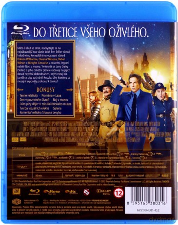 Noc w muzeum: Tajemnica grobowca [Blu-Ray]