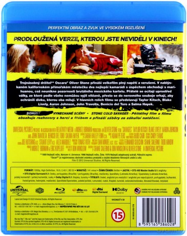 Savages: ponad bezprawiem [Blu-Ray]