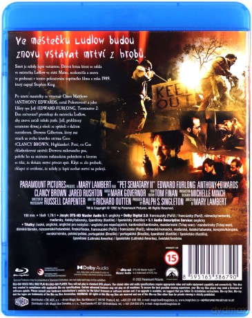 Smętarz dla zwierzaków II [Blu-Ray]