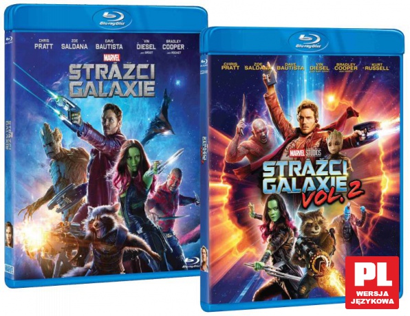 Strażnicy Galaktyki 1-2 [2xBlu-Ray]