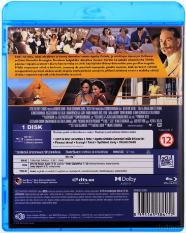 Śmierć na Nilu [Blu-Ray]