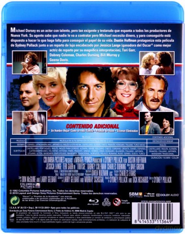 Tootsie [Blu-Ray]