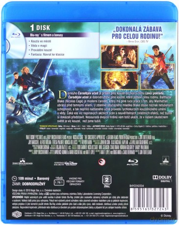 Uczeń czarnoksiężnika [Blu-Ray]