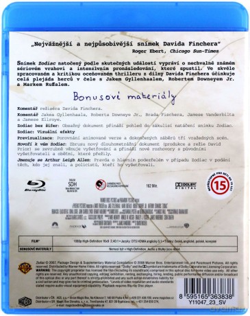 Zodiak [Blu-Ray]