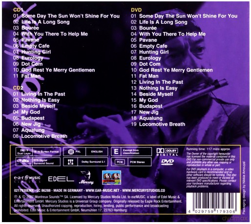 Jethro Tull: Live At Montreux 2003 [DVD]+[2CD]
