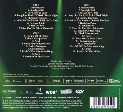 Rainbow: Black Masquerade [DVD]+[2CD]