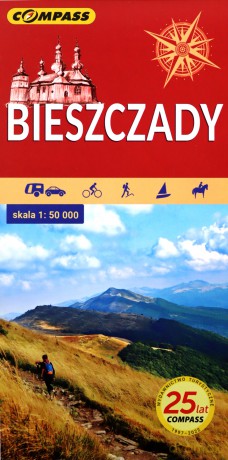 Bieszczady. Mapa turystyczna w skali 1:50 000
