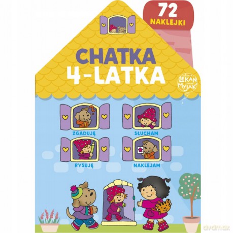 Chatka 4-latka - Elżbieta Lekan, Joanna Myjak [KSIĄŻKA]
