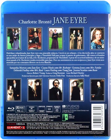 Jane Eyre (Dziwne losy Jane Eyre) [Blu-Ray]