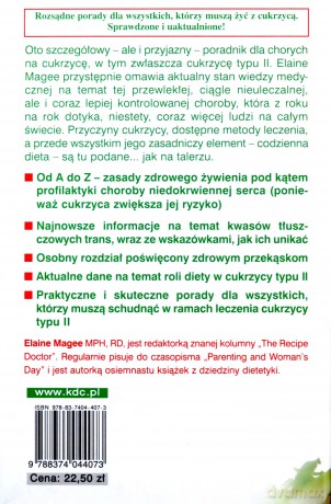 Co jeść przy cukrzycy - Elaine Magee [KSIĄŻKA]
