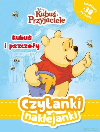 Czytanki naklejanki. Kubuś i pszczoły. Disney Kubuś i Przyjaciele [KSIĄŻKA]