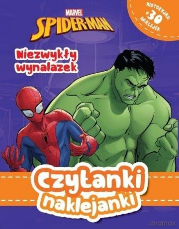 Czytanki naklejanki. Niezwykły wynalazek. Marvel Spider-Man [KSIĄŻKA]